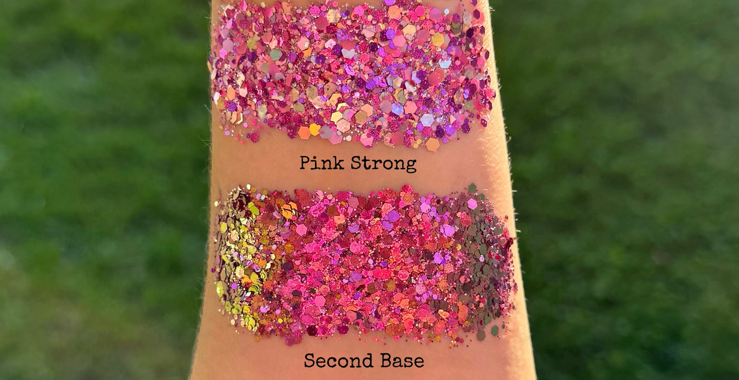 Breast Cancer Glitter