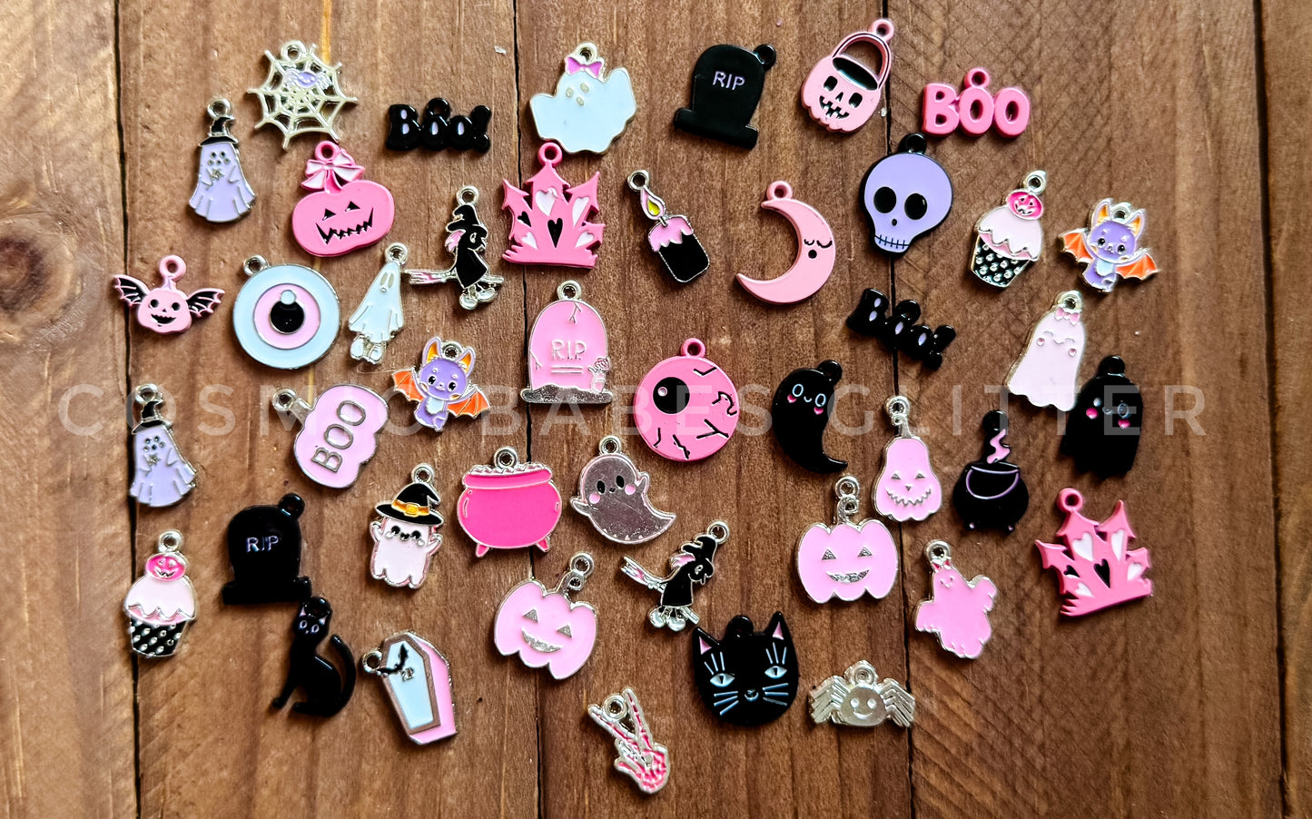 Mystery Pink Halloween Dangle