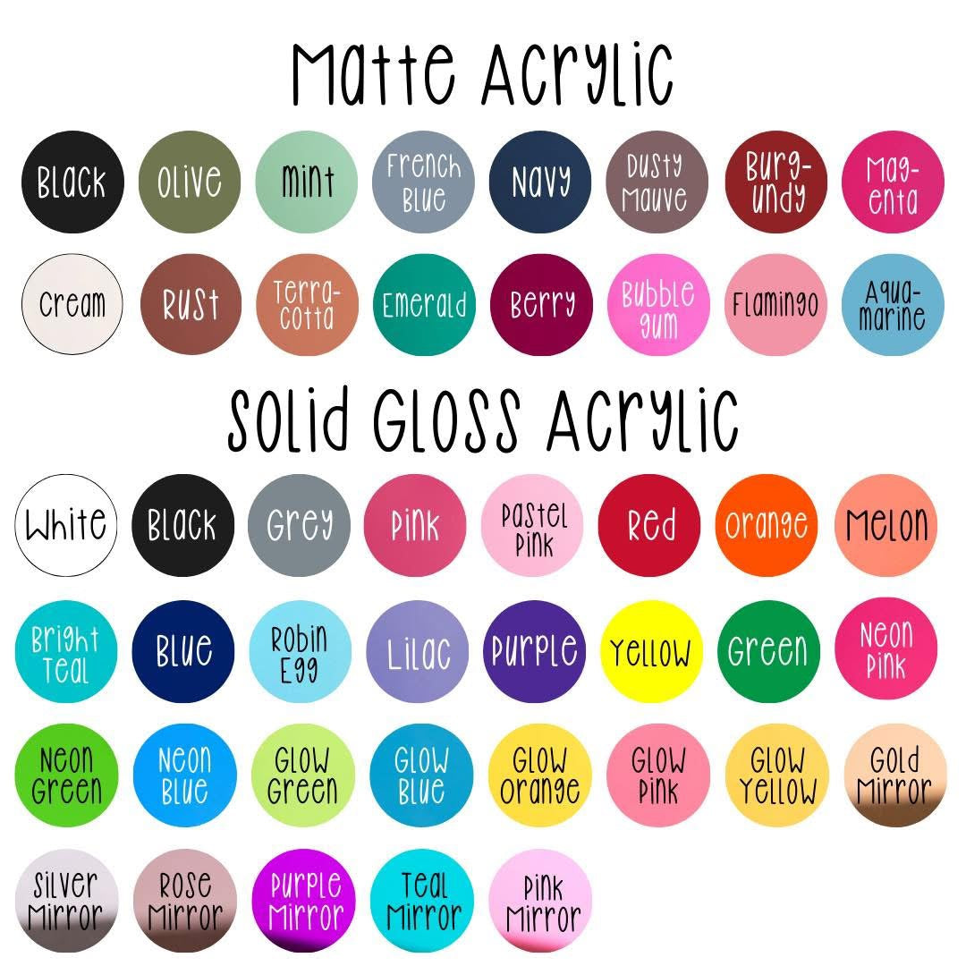Personalized Spring Clips