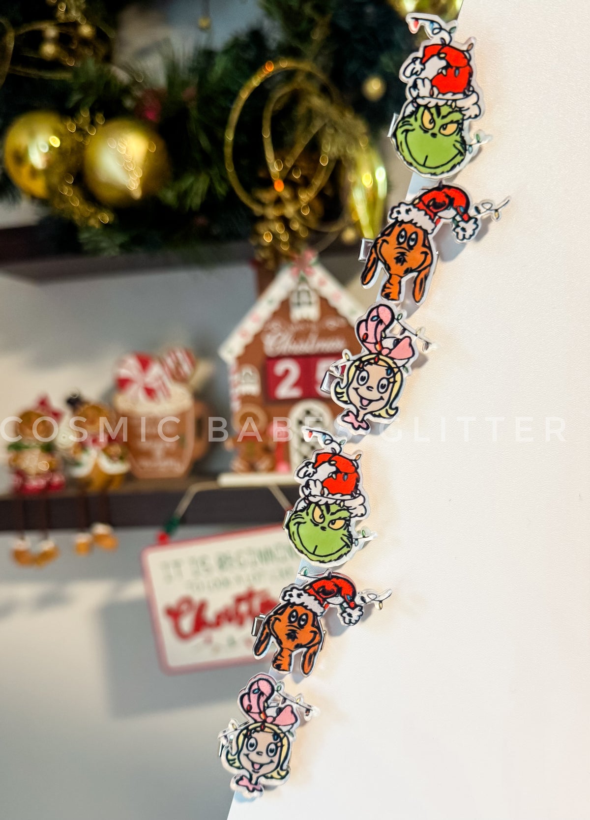 Holiday Hoobie Whatty Mini Clips