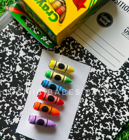 Mini Crayon Clips