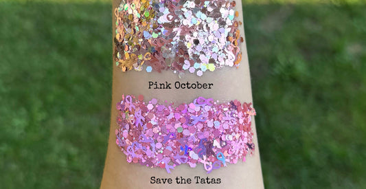 Breast Cancer Glitter