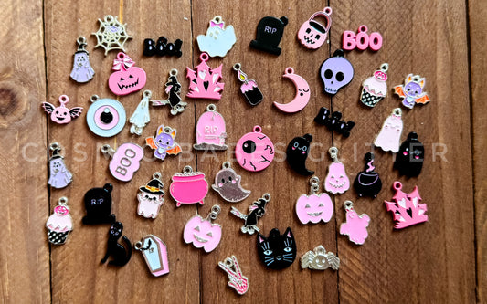 Mystery Pink Halloween Dangle