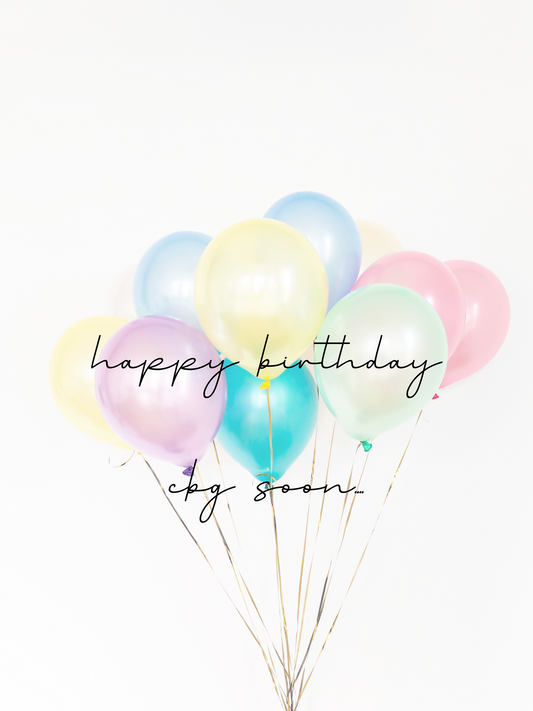 CBG Birthday Countdown - NO CODES